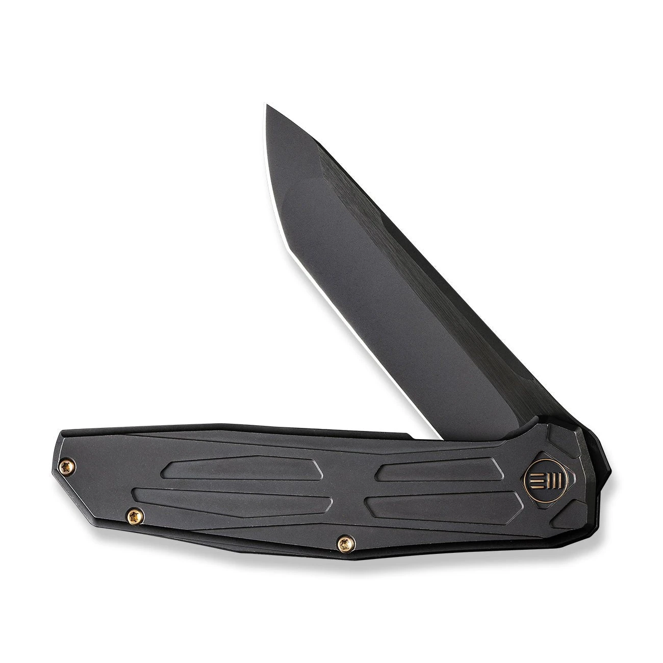 WEKNIFE Shadowfire Flipper Knife Titanium Handle (3.97" CPM 20CV Blade) WE22035-1 7 WEKNIFE Shadowfire Flipper Knife Titanium Handle (3.97" CPM 20CV Blade) WE22035-1 - Image 5