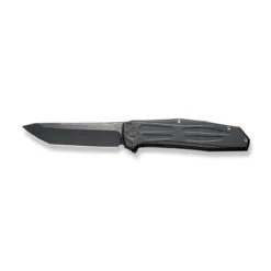 WEKNIFE Shadowfire Flipper Knife Titanium Handle (3.97" CPM 20CV Blade) WE22035-1 14 WEKNIFE Shadowfire Flipper Knife Titanium Handle (3.97" CPM 20CV Blade) WE22035-1 -We Knife weknife shadowfire flipper knife black titanium handle 397 black stonewashed bevels black brushed flats cpm 20cv blade we22035 1 393886