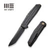 WEKNIFE Shadowfire Flipper Knife Titanium Handle (3.97" CPM 20CV Blade) WE22035-1 2 WEKNIFE Shadowfire Flipper Knife Titanium Handle (3.97" CPM 20CV Blade) WE22035-1 -We Knife weknife shadowfire flipper knife black titanium handle 397 black stonewashed bevels black brushed flats cpm 20cv blade we22035 1 453066