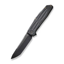 WEKNIFE Shadowfire Flipper Knife Titanium Handle (3.97" CPM 20CV Blade) WE22035-1 13 WEKNIFE Shadowfire Flipper Knife Titanium Handle (3.97" CPM 20CV Blade) WE22035-1 -We Knife weknife shadowfire flipper knife black titanium handle 397 black stonewashed bevels black brushed flats cpm 20cv blade we22035 1 710029
