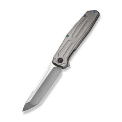 WEKNIFE Shadowfire Flipper Knife Titanium Handle (3.97" CPM 20CV Blade) WE22035-2 13 WEKNIFE Shadowfire Flipper Knife Titanium Handle (3.97" CPM 20CV Blade) WE22035-2 -We Knife weknife shadowfire flipper knife gray titanium handle 397 hand polished satin cpm 20cv blade we22035 2 719027