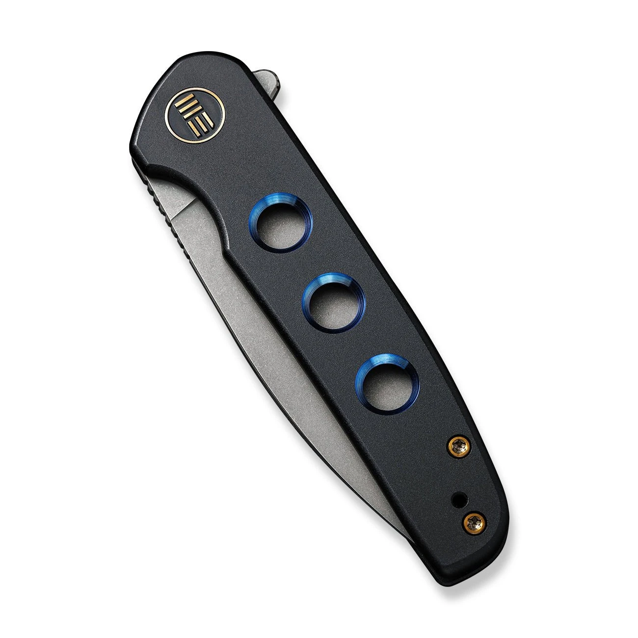 WEKNIFE Shakan Flipper Knife Titanium Handle (2.97" CPM 20CV Blade) WE20052B-1 8 WEKNIFE Shakan Flipper Knife Titanium Handle (2.97" CPM 20CV Blade) WE20052B-1 - Image 6