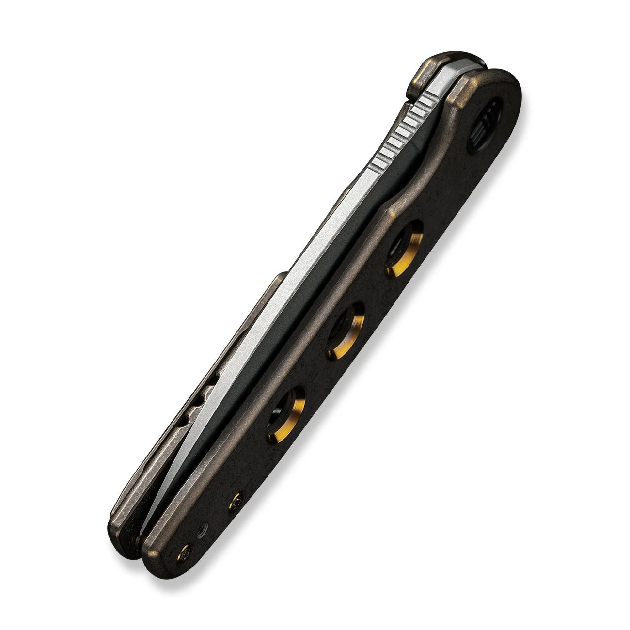 WEKNIFE Shakan Flipper Knife Titanium Handle (2.97" CPM 20CV Blade) WE20052B-2 10 WEKNIFE Shakan Flipper Knife Titanium Handle (2.97" CPM 20CV Blade) WE20052B-2 - Image 8