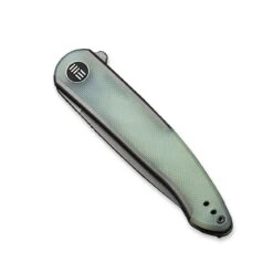 WEKNIFE Smooth Sentinel Flipper Knife Titanium Handle With G10 Inlay (2.97" CPM 20CV Blade) WE20043-2 14 WEKNIFE Smooth Sentinel Flipper Knife Titanium Handle With G10 Inlay (2.97" CPM 20CV Blade) WE20043-2 -We Knife weknife smooth sentinel flipper knife titanium handle with g10 inlay 297 cpm 20cv blade we20043 2 137588