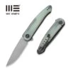 WEKNIFE Smooth Sentinel Flipper Knife Titanium Handle With G10 Inlay (2.97" CPM 20CV Blade) WE20043-2 1 WEKNIFE Smooth Sentinel Flipper Knife Titanium Handle With G10 Inlay (2.97" CPM 20CV Blade) WE20043-2 -We Knife weknife smooth sentinel flipper knife titanium handle with g10 inlay 297 cpm 20cv blade we20043 2 760445