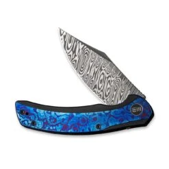 WEKNIFE Snick Flipper Knife Titanium Handle With Timascus Inlay (3.47" Damasteel Blade) WE19022F-DS1 15 WEKNIFE Snick Flipper Knife Titanium Handle With Timascus Inlay (3.47" Damasteel Blade) WE19022F-DS1 -We Knife weknife snick flipper knife titanium handle with timascus inlay 347 damasteel blade we19022f ds1 584405