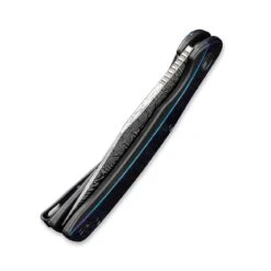 WEKNIFE Snick Flipper Knife Titanium Handle With Timascus Inlay (3.47" Damasteel Blade) WE19022F-DS1 18 WEKNIFE Snick Flipper Knife Titanium Handle With Timascus Inlay (3.47" Damasteel Blade) WE19022F-DS1 -We Knife weknife snick flipper knife titanium handle with timascus inlay 347 damasteel blade we19022f ds1 693065