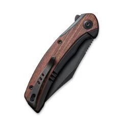 WEKNIFE Snick Flipper Knife Titanium Handle With Wood Inlay (3.47" CPM 20CV Blade) WE19022F-3 15 WEKNIFE Snick Flipper Knife Titanium Handle With Wood Inlay (3.47" CPM 20CV Blade) WE19022F-3 -We Knife weknife snick flipper knife titanium handle with wood inlay 347 cpm 20cv blade we19022f 3 140363