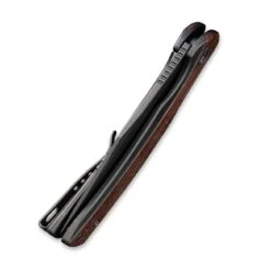 WEKNIFE Snick Flipper Knife Titanium Handle With Wood Inlay (3.47" CPM 20CV Blade) WE19022F-3 16 WEKNIFE Snick Flipper Knife Titanium Handle With Wood Inlay (3.47" CPM 20CV Blade) WE19022F-3 -We Knife weknife snick flipper knife titanium handle with wood inlay 347 cpm 20cv blade we19022f 3 825945