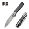 WEKNIFE Soothsayer Flipper Knife Titanium Handle With Carbon Fiber Inlay (3.48" CPM 20CV Blade) WE20050-1 -We Knife weknife soothsayer flipper knife titanium handle with carbon fiber inlay 348 cpm 20cv we20050 1 144602