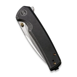 WEKNIFE Subjugator Flipper & Thumb Stud Knife Titanium Handle (3.48" CPM 20CV Blade) WE21014C-2 -We Knife weknife subjugator flipper thumb stud knife titanium handle 348 cpm 20cv blade we21014c 2 831306