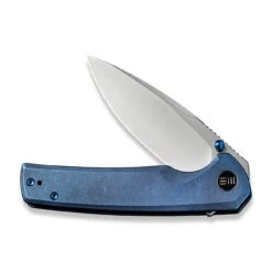 WEKNIFE Subjugator Flipper & Thumb Stud Knife Titanium Handle (3.48" CPM 20CV Blade) WE21014C-3 -We Knife weknife subjugator flipper thumb stud knife titanium handle 348 cpm 20cv blade we21014c 3 792369