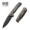 WEKNIFE Subjugator Flipper & Thumb Stud Knife Titanium Handle (3.48" CPM 20CV Blade) WE21014C-4 -We Knife weknife subjugator flipper thumb stud knife titanium handle 348 cpm 20cv blade we21014c 4 669645