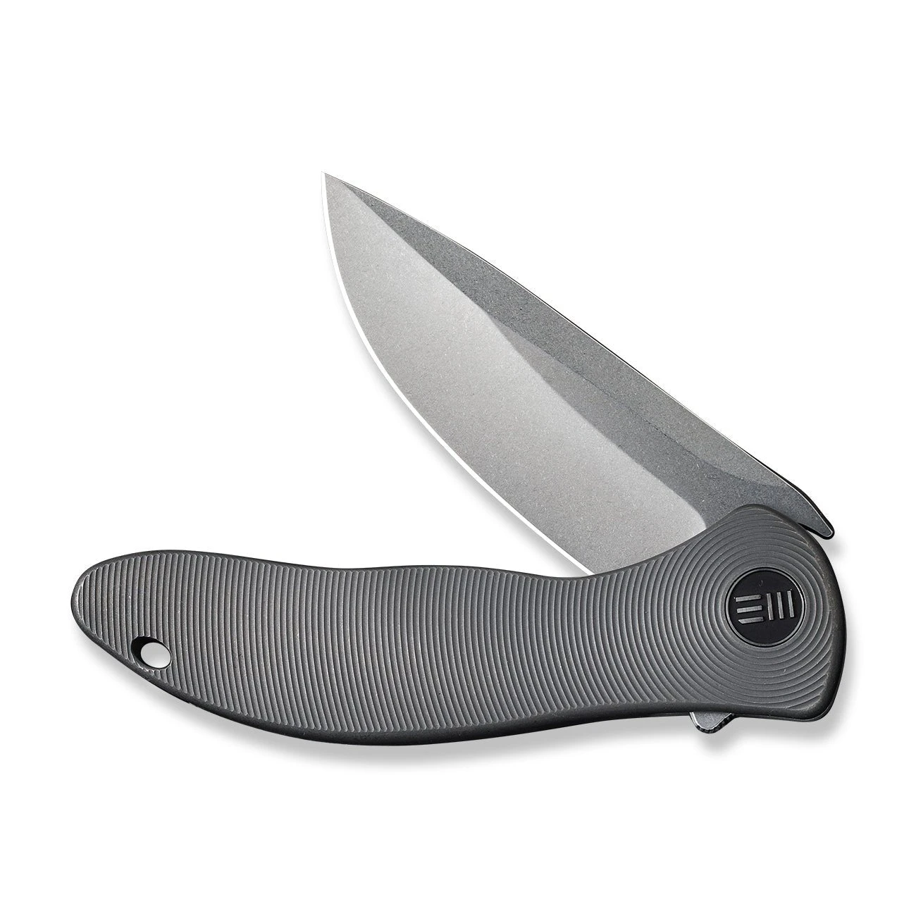 WEKNIFE Synergy2v2 Flipper Knife Titanium Handle (3.49" CPM 20CV Blade) WE18046D-1 7 WEKNIFE Synergy2v2 Flipper Knife Titanium Handle (3.49" CPM 20CV Blade) WE18046D-1 - Image 5