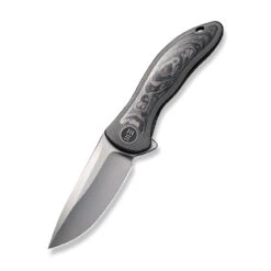 WEKNIFE Synergy2v2 Flipper Knife Titanium Handle With Carbon Fiber Inlay (3.49" CPM 20CV Blade) WE18046CF-1 14 WEKNIFE Synergy2v2 Flipper Knife Titanium Handle With Carbon Fiber Inlay (3.49" CPM 20CV Blade) WE18046CF-1 -We Knife weknife synergy2v2 flipper knife titanium handle with carbon fiber inlay 349 cpm 20cv blade we18046cf 1 438317