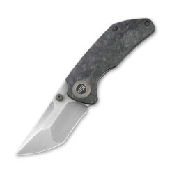 WEKNIFE Thug Thumb Stud Knife Carbon Fiber With Titanium Lock Side Handle (2.69" CPM 20CV Blade) 2103C -We Knife weknife thug thumb stud knife carbon fiber with titanium lock side handle 269 cpm 20cv blade 2103c 266060