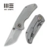 WEKNIFE Thug Thumb Stud Knife Titanium Handle (2.69" CPM 20CV Blade) 2103B -We Knife weknife thug thumb stud knife titanium handle 269 cpm 20cv blade 2103b 800201