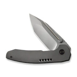 WEKNIFE Trogon Thumb Stud Knife Titanium Handle (3.2" CPM 20CV Blade) WE22002-1 -We Knife weknife trogon thumb stud knife titanium handle 32 cpm 20cv blade we22002 1 502699