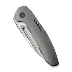 WEKNIFE Trogon Thumb Stud Knife Titanium Handle (3.2" CPM 20CV Blade) WE22002-1 -We Knife weknife trogon thumb stud knife titanium handle 32 cpm 20cv blade we22002 1 905018