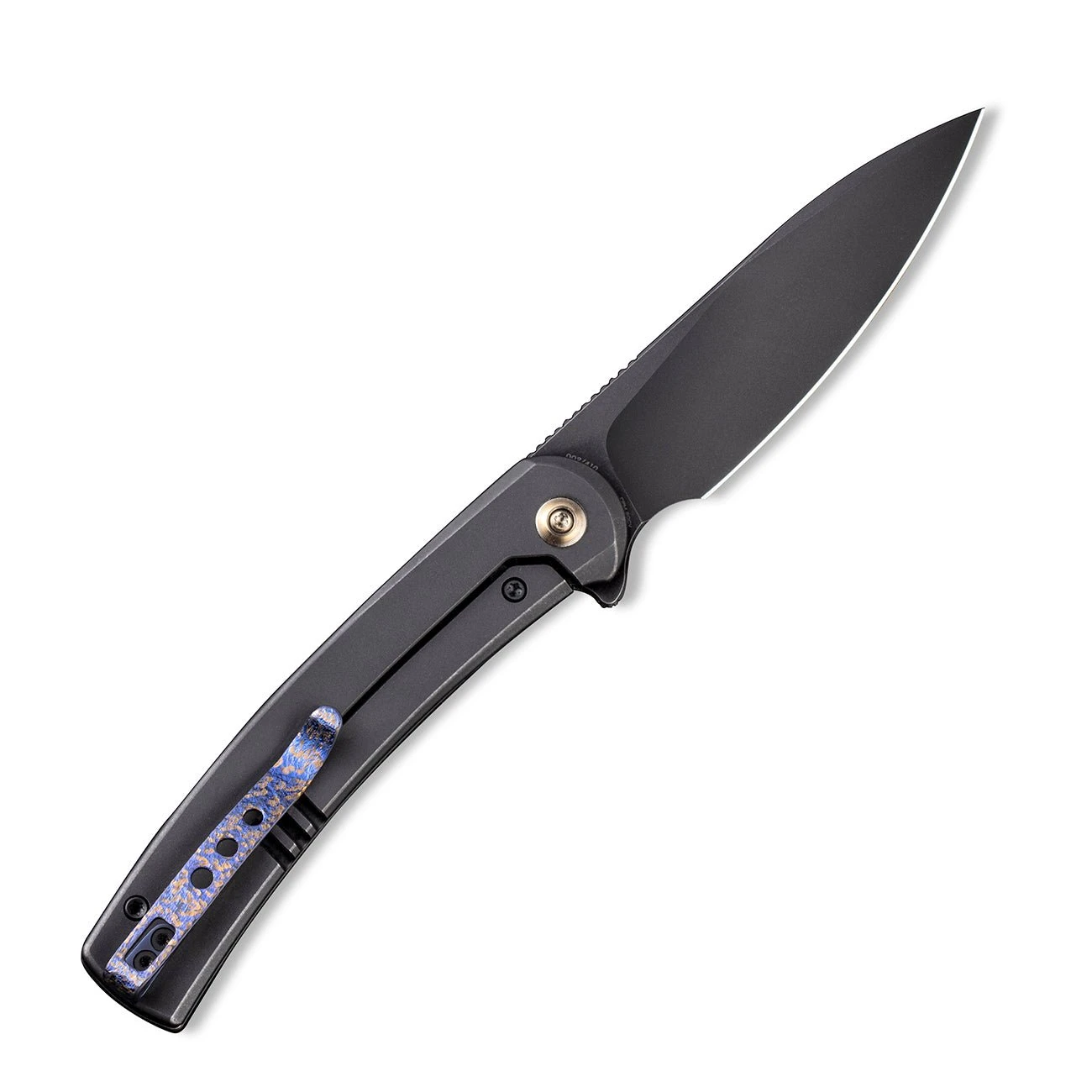 WEKNIFE Upshot Flipper Knife Titanium Handle (3.47" CPM 20CV Blade) 2102B 4 WEKNIFE Upshot Flipper Knife Titanium Handle (3.47" CPM 20CV Blade) 2102B - Image 2