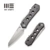 WEKNIFE Vision R Manual Thumb Knife Titanium Handle (3.54" CPM 20CV Blade) WE21031-6 -We Knife weknife vision r manual thumb knife tiger stripe pattern flamed titanium handle 354 silver bead blasted cpm 20cv blade we21031 6 151450