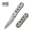 WEKNIFE Vision R Manual Thumb Knife Titanium Handle (3.54" CPM 20CV Blade) WE21031-1 -We Knife weknife vision r manual thumb knife titanium handle 354 cpm 20cv blade we21031 1 902151