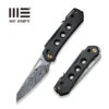WEKNIFE Vision R Manual Thumb Knife Titanium Handle (3.54" Damasteel Blade) WE21031-DS1 -We Knife weknife vision r manual thumb knife titanium handle 354 damasteel blade we21031 ds1 328137