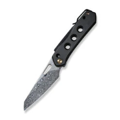 WEKNIFE Vision R Manual Thumb Knife Titanium Handle (3.54" Damasteel Blade) WE21031-DS1 -We Knife weknife vision r manual thumb knife titanium handle 354 damasteel blade we21031 ds1 862455
