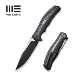 WEKNIFE Zonda Flipper Knife Titanium Handle With Carbon Fiber (4.05" CPM 20CV Blade) WE22016-1